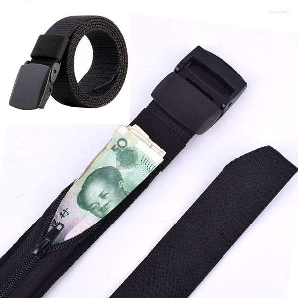 Ceintures Voyage Cas Anti Teft Ceinture Taille Ba Femmes Portable Idden Argent Sangle Portefeuille Pack Hommes Secret Idin 119 cm