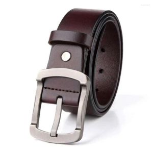 Mode lederen riem klassieke mannen designer riem damesheren casual letter gladde gesp breedte 2,0 cm 2,8 cm 3,4 cm 3,8 cm met doos 112