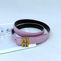 Riemen taille stille damesontwerper roze litchi lederen riem zakelijke cintura klassieke letter gladde buckle trendy casual voor