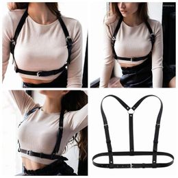 Riemen dragen mode -accessoires Solid Color Cospaly Party Pu Leather High Tailed Belt Punk Gothic Slimming Taille