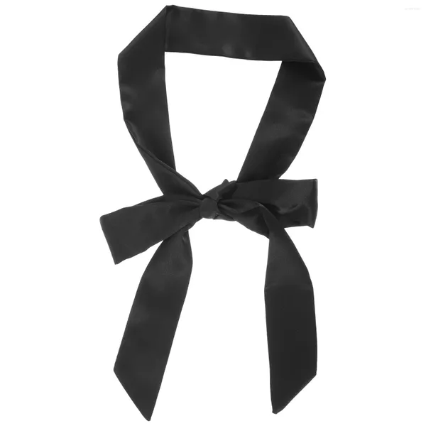 Ceintures Décor de mariage Bow Ceinture Robe Tissu de remplacement pour femmes Chemise Robe noire Sash Demoiselle d'honneur