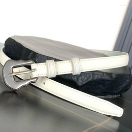 Cinturones de ancho aguja de ancho 1.8 Cinturón de vaca completo Cinturón Accesorios de cintura casual con todas las chicas Jeans Sash