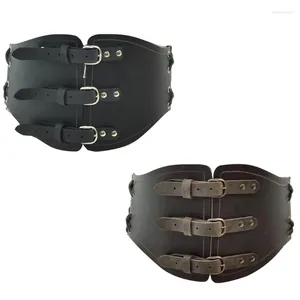 Riemen Vrouwen Verstelbare Taille Riem Vintage Brede Corset Middeleeuwse Stijl Volwassen Decoratieve Jas Met Gesp Drop