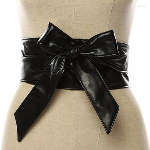 Ceintures Femmes Belt Leather Cummerbunds pour la taille large arc autonome enveloppe la marque Brand Ladies STRAP