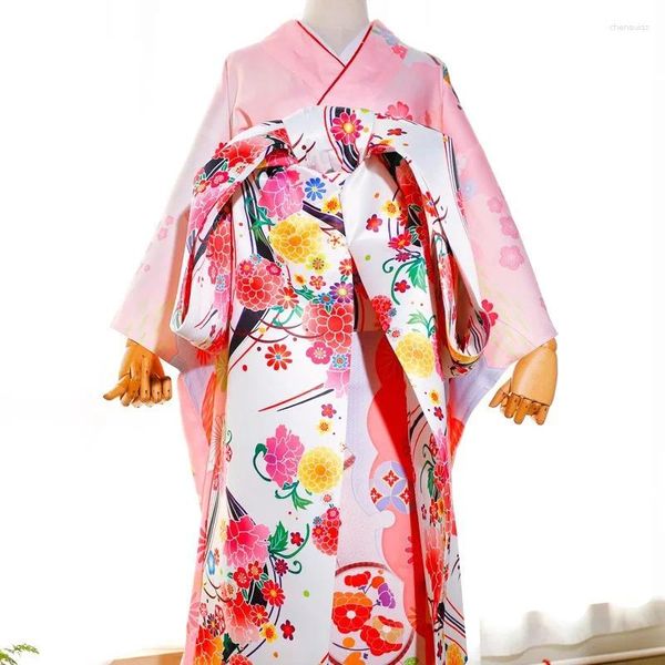 Cinturones mujeres japonesa tradicional kimono obi big boil cornete de cola larga cinturón de cintura yukata faja