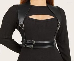 Ceintures femmes en cuir harnais ceinture sangle ceinture Sexy dame à la main chemise décorative robe boucle lisse gilet pour femmeceintures Emel225827084