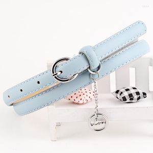 Riemen dames metaal ronde hanger taille riem mager ceinture ontwerppen gespeld voorste stretch jurk riem tailleband