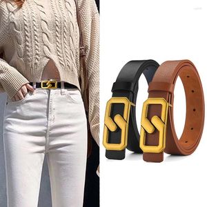 Cinturones Mujer Pu Diseñador Cintura Correa Alta calidad Mujer Señoras Todo-fósforo Jeans Vestido Decorar Cintura