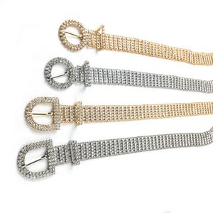 Ceintures en cuir PU pour femmes et hommes, avec strass, Cowgirl Y2K, mode pour filles