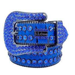 Riemen dames strass riem bb simon sier glanzende diamant kristal dames taille voor jeans drop levering mode accessoires dh5ke