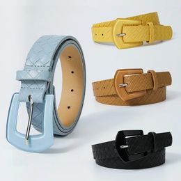 Cinturones Cinturón de mujer para jeans Vestidos anchos de moda Vestido de mujer moderno Pantalones de lujo Faja de cintura de gama alta para mujer