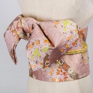 Ceintures femmes piste mode Vintage imprimé luxe grand nœud Cummerbunds femme robe Corsets ceinture décoration large ceinture R1079