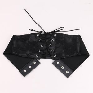 Ceintures Femmes Sexy Lace Modèle corset avec une corde réglable soulevant sous le buste