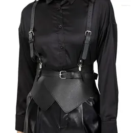 Riemen vrouwen steampunk underbust korset lift omhoog nachtclub shirt bondage riem