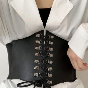 Ceintures femmes rétro Corset minceur taille dos amour boucle ardillon dame Blouse jupe ceinture robe extensible large chaîne ceinture