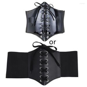 Riemen pols cincher korset tops voor vrouwen om brede pu lederen afslank body shapewear dropshipbelts smal22 te verslijten