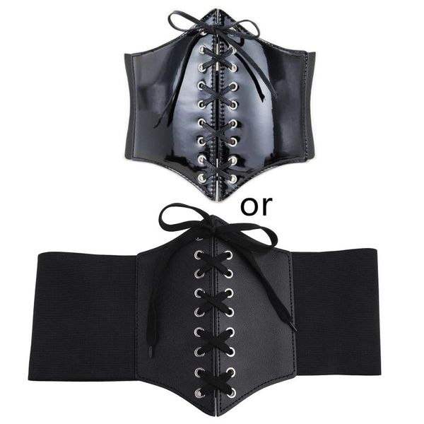 Ceintures Poignet Cincher Corset Tops Pour Les Femmes À Porter Large En Cuir Pu Minceur Corps Shapewear DropshipBelts