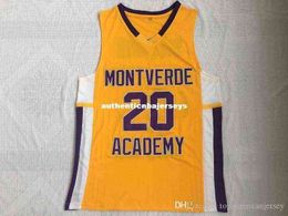 Ben Simmons 20 Montverde Academy Eagles Retro Top College Basketball Jerseys Mens 100% Double Stitched Top Calidad XS-6XL Jerseys de chaleco