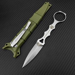 Benchmade 176 SOCP Mini Boot Knife 3.22 "Hoja negra Mango completo Tang Táctico Ligero Cuchillos de autodefensa para exteriores