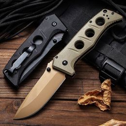 Cuchillo plegable BM 275 con mango G10, herramienta EDC para acampar al aire libre, caza, supervivencia, bolsillo de seguridad, Cuchillos militares