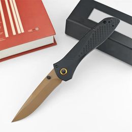 3Models 710fe-24 siete |Diez cuchillo plegable 4 "CPM-D2 Punto de caída Manja de aluminio mecanizado Manijas de aluminio para exteriores Campamento Survival Tactical Pocket Knives 710/710Fe EDC Herramientas