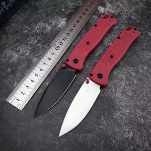 BENCHMADE BM535 Bugout Axis Tactical Folding Knife S30V Satin Plain Blade Polymer Handle Outdoor Camping Hunting Survival Pocket Utility EDC Tools