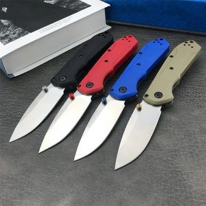 BM Bugout 565 EDC Handmatig open zakmes Drop Point-mes Gladde rand Satijnen afwerking Verscheidenheid aan kleuren Handvat Dagelijks dragen en kamperen Jachtmes