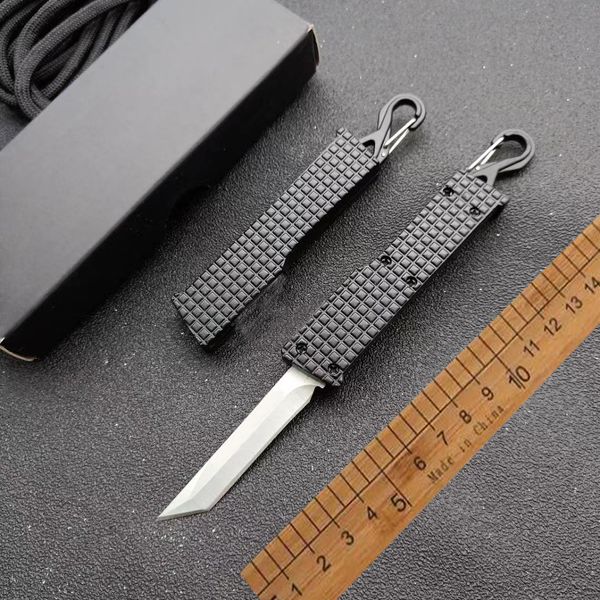 Porte-clés Mini OTF couteau automatique EDC couteaux de poche poignée en alliage d'aluminium BM 3400 4600