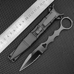 Tactische Mes BM176/173 D2 Rechte Mes Vaste Handvat EDC Multi Gereedschap Jacht Survival Mes Gift Messen 035