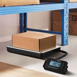 BENTISM Shipping digitale postweegschaal 440 lbs x 1,7 oz.AC/DC-pakket LCD