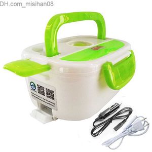 Bento Boxes Bento Boxes Electric Heated Home Car 12V 220V Plug-in Lunch Contenedores de almacenamiento de alimentos de plástico Portable Dish Box Kitchen 220923 Z230630