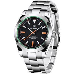 BENYAR Mechanische Heren Horloges Topmerk Luxe Horloges Business Automatische Sport voor Mannen relogio masculino 240130