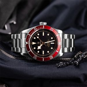 Benyar herenhorloges top luxe mechanisch automatisch horloge mannen 100m waterdichte sport horloge lumineuze roestvrijstalen klok 220525