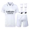 Benzema Home Soccer Jersey 22 23 Kirt de football Vini Jr Camavinga Tchouameni Alaba Hazard Modric Kroos Real Madrids Shorts Pants 2022 2023 Men Child