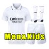Benzema Home Soccer Jerseys 22 23 Shirt Football Vini Jr Camavinga Tchouameni Alaba Hazard Modric Kroos Real Madrids 2022 2023 Player Version 3xl 4xl Men Kids Child