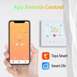 BEOK WIFI SMART Thermostat Tuya Thermoregulator Kleurrijk scherm Gasketel Elektrische verwarmingstemperatuurregelaar Alexa Google Alexa Google
