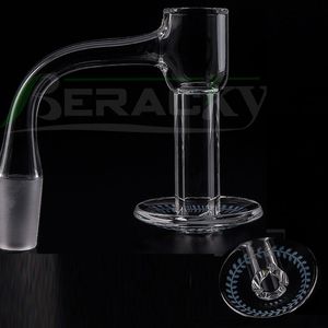 Beracky Volledig Weld Roken Terp Slurper Quartz Banger 20mmOD Blender Volledig Gelaste Afgeschuinde Rand Bedwelmende Quartz Nagels Voor Glazen Water Bongs Dab Rigs Pijpen