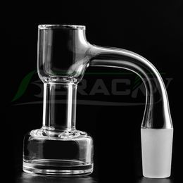 Beracky Haute Qualité Pleine Soudure Bord Biseauté Fumer Auto Spinner Terp Slurper Quartz Banger 20mmOD Mâle Femelle Sans Soudure Tourbillon Slurpers Ongles Pour Dab Rigs Bongs