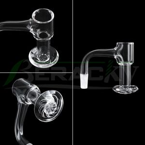 Beracky Alta calidad Soldadura completa Fumar Borde biselado Terp Slurper Cuarzo Banger Con Blender Bottom 20mmOD Slurpers Clavos sin costura para vidrio Agua Bongs Dab Rigs