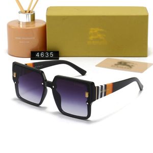 Bayberry berberry Designer lunettes de soleil de luxe mode classique lunettes Goggle plage lunettes de soleil pour hommes femmes dames en plein air Sunglasse 4635