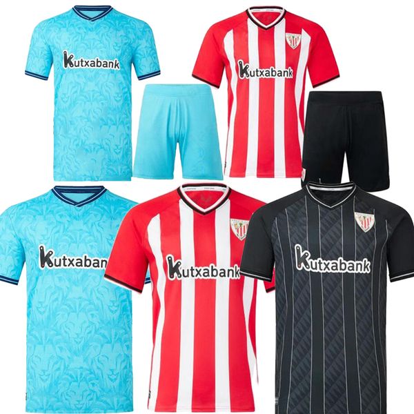 BERENGUER 23 24 Club Soccer Jerseys 2023 2024 VILLALIBRE UNAI LOPEZ MUNIAIN Athletic Bilbao Home Away Williams Maillots de football RAUL GARCIA Jersey Sancet