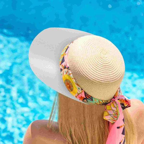 Boinas 10 PCS Gorra con visera Visera Protección solar Sombrero Black Bonnet Hombres Gorras Viseras de Mujer Para El Sol Suministros Golf