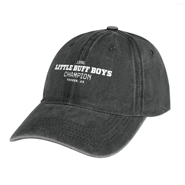 Boinas 1996 Campeón de Little Buff Boys: creo que deberías dejar el sombrero de vaquero Visera térmica Marca Hombre Gorra Gorras Hombre Mujer