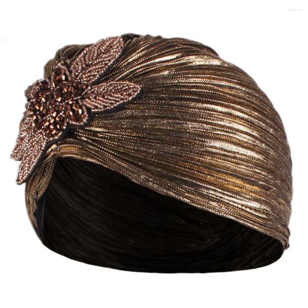 Bérets 1PC Chic Noble Style Femmes Turban Chapeau Mode Pour Cheveux