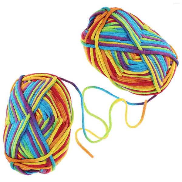 Bérets 2 pièces bricolage fil à tricoter Crochet aiguille tissage fournitures souple Crochet Nylon crochets professionnels
