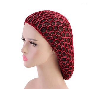 Bérets 2 PCS Night Sleep Hair Ties Crochet Hooks for Mesh Net Nets Sleeping Hat Cap Accessoires