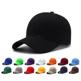 Berets 2023 Black Cap Solid Color Baseball Snapback Caps Casquette Hats passen casual hiphop papa voor mannen dames unisex