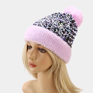 Bérets 2023 Bobble Chapeau Pour Hommes Bonnets Tricoté Solide Cool Balaclava Femmes Filles Automne Chaud Bébé Bonnet Casual Cap En Gros