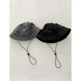 Bérets 2023 Chapeaux de pêcheur imperméables à séchage rapide pour hommes femmes Chapeau de Soleil Pour Enfants Kapelusz seau de pêche Chapeau de Soleil