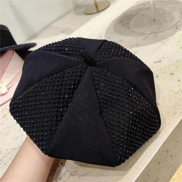 Bérets 202309-YL Ins Drop Grace Drill Fashion Street Lady Beret Hat Femmes Loisirs Peintre